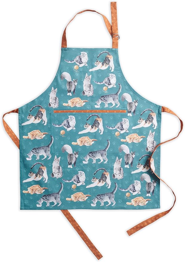 Maison d' Hermine 100% Cotton Apron for women with Pocket Kitchen Chef Apron for Men Cooking Mothers Day Gifts by MaisondHermine