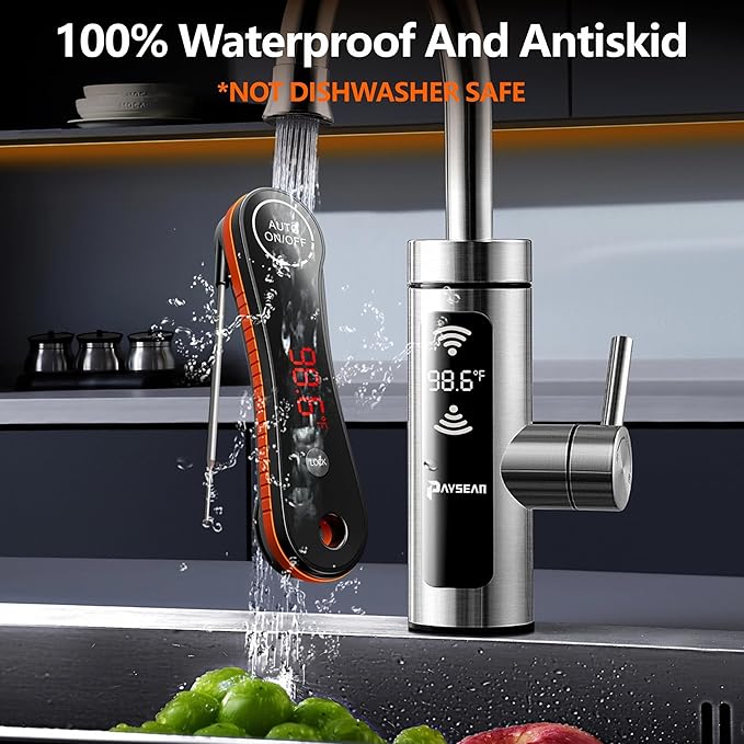 Meat Thermometer Digital Instant Read - Paysean Meat Thermometer for Grilling, BBQ, Candy, Liquid, Beef