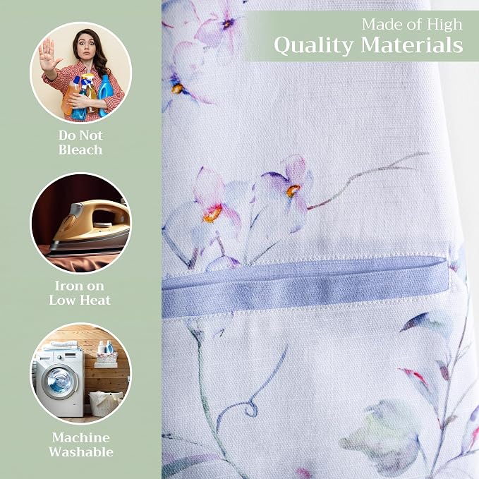 Maison d' Hermine 100% Cotton Apron for women with Pocket Kitchen Chef Apron for Men Cooking Mothers Day Gifts - Image 3