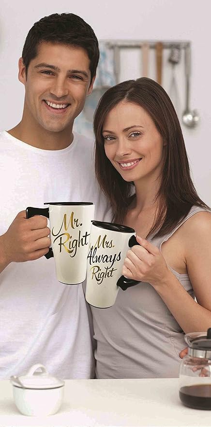 Spoontiques - Ceramic Travel Mugs - Kokopelli Cup - Hot or Cold Beverages - Gift for Coffee Lovers