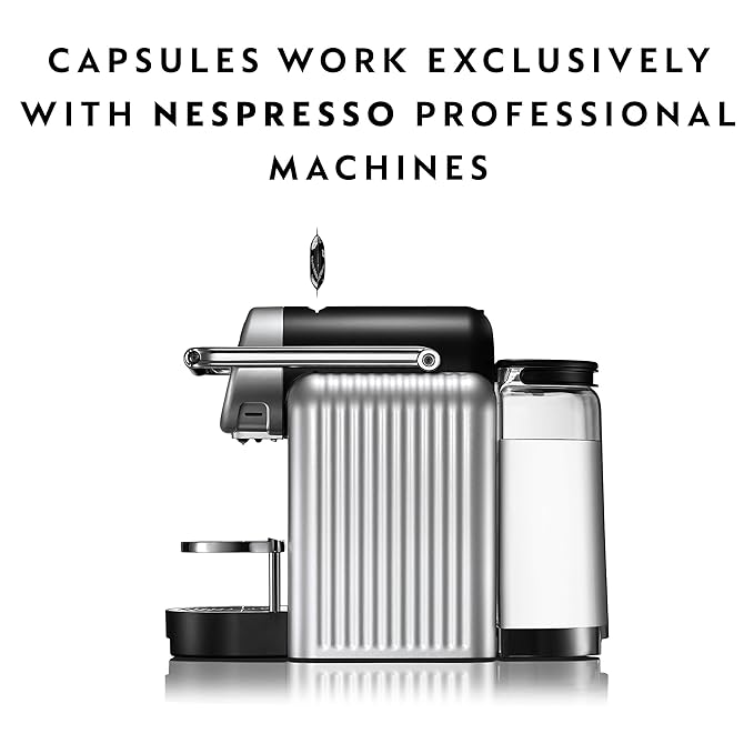 Nespresso Professional Dark Roast Coffee Capsules, 150-Count, Indonesia, Ristretto Intenso, Ristretto for Espresso Machine