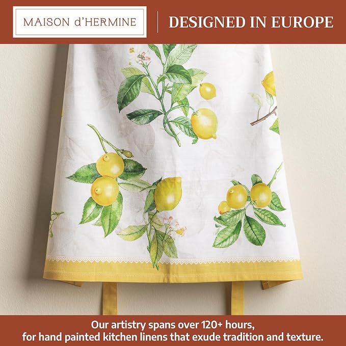 Maison d' Hermine 100% Cotton Apron for women with Pocket Kitchen Chef Apron for Men Cooking Mothers Day Gifts - Image 2