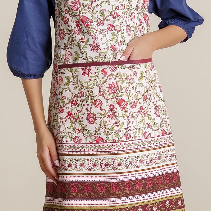 Maison d' Hermine 100% Cotton Apron for women with Pocket Kitchen Chef Apron for Men Cooking Mothers Day Gifts - Image 8