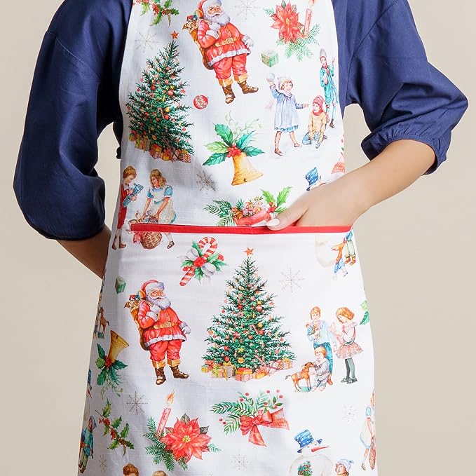Maison d' Hermine 100% Cotton Apron for women with Pocket Kitchen Chef Apron for Men Cooking Mothers Day Gifts - Image 8