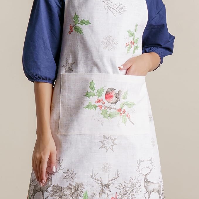 Maison d' Hermine 100% Cotton Apron for women with Pocket Kitchen Chef Apron for Men Cooking Mothers Day Gifts - Image 9