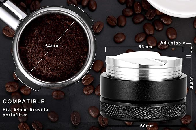 Apexstone 53mm Coffee Distributor, Espresso Distribution Tool, Coffee Leveler Compatible with Breville 54mm Portafilter - Image 3
