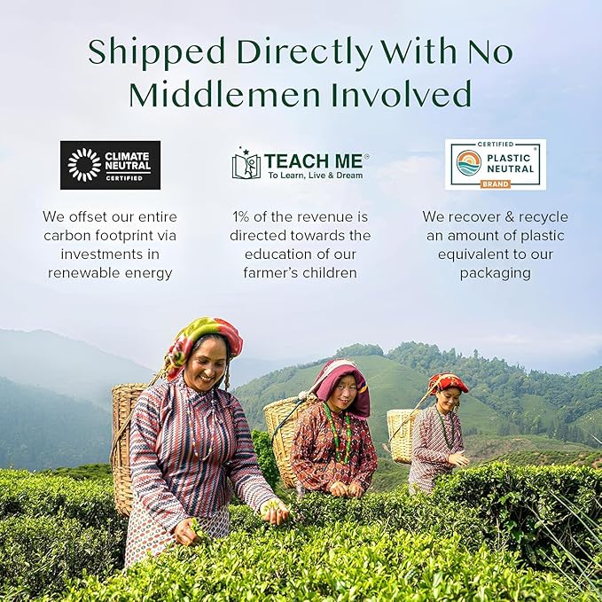 VAHDAM Assorted Oolong Tea Sampler Gift Set (5 Flavors) Gluten-Free, Non-GMO | 5 Unblended Loose Leaf Teas | Tea Variety Pack | Gift for Women & Men