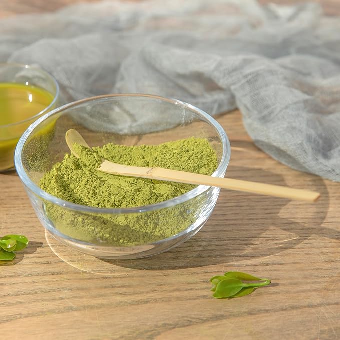 Restaurantware Dojo 6.5 Inch Chashaku Matcha Scoop 1 Hooked Matcha Tool - For Traditional Tea Ceremonies Durable Natural Bamboo Matcha Accessory Measure Green Tea Matcha Powder Sustainable