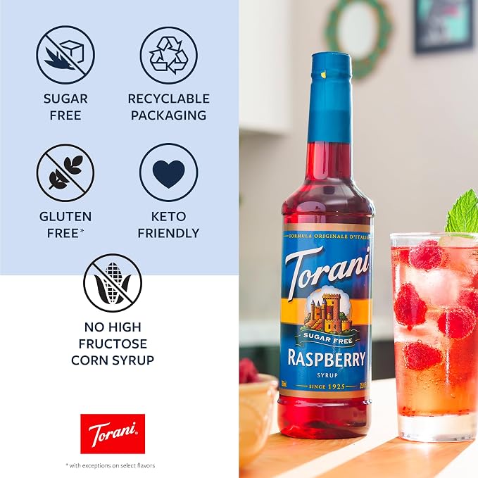 Torani Hazelnut Syrup, Sugar Free, 12.7 Fluid Ounces (Pack Of 4) - Image 3