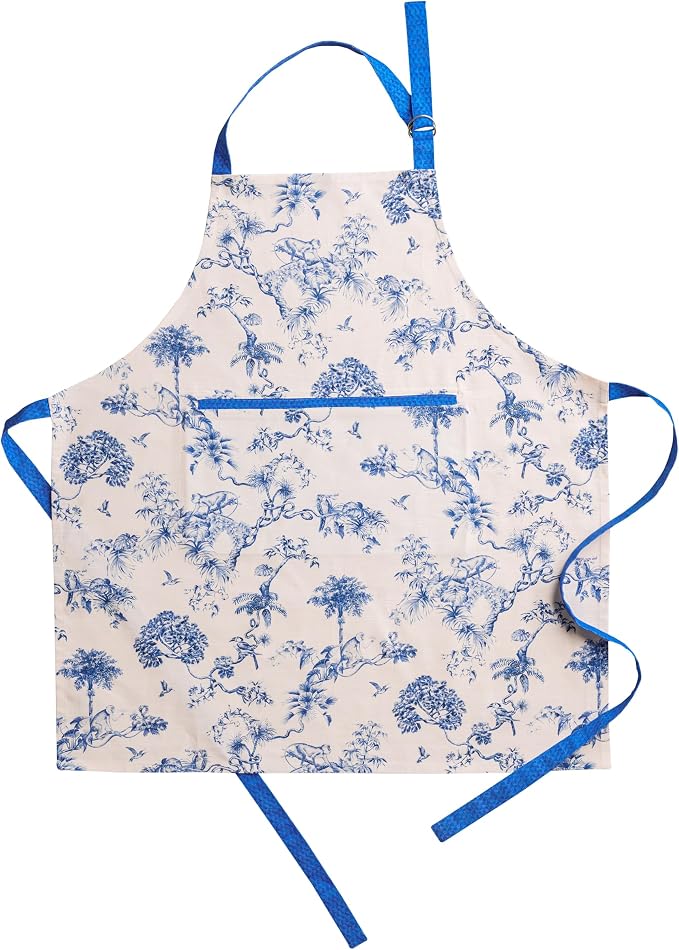Maison d' Hermine 100% Cotton Apron for women with Pocket Kitchen Chef Apron for Men Cooking Mothers Day Gifts by MaisondHermine
