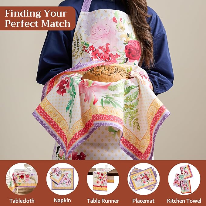 Maison d' Hermine 100% Cotton Apron for women with Pocket Kitchen Chef Apron for Men Cooking Mothers Day Gifts - Image 7