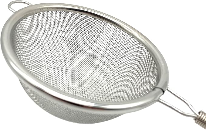 Matcha Sifter, Tea Strainer, 3-Inch, Stainless Steel 30 Fine Mesh, Made in Japan