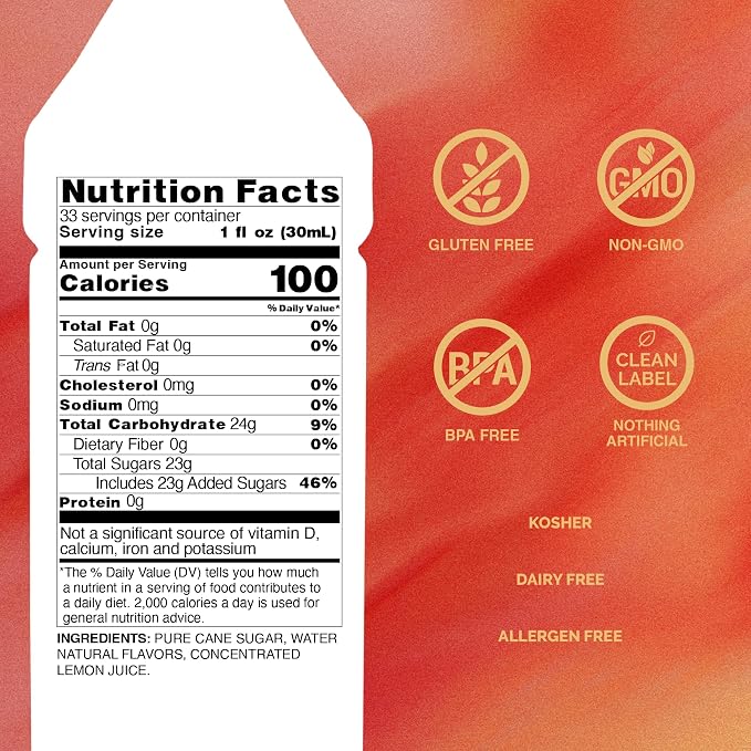 Monin - Lychee, Great for Teas, Lemonades, Smoothies, & Cocktails, Gluten-Free, Non-GMO (1 Liter) - Image 2