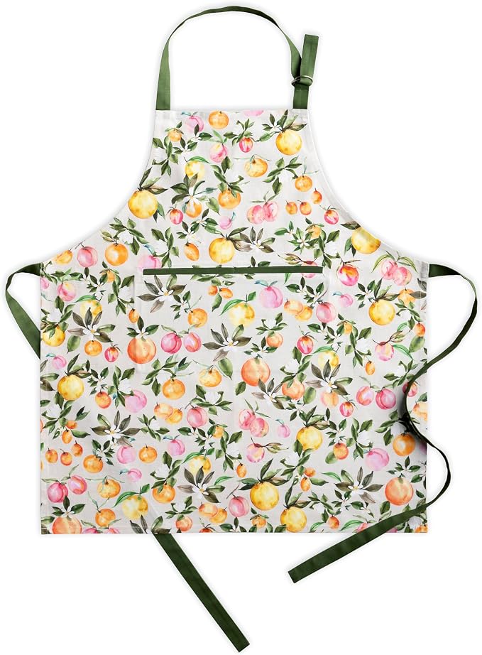 Maison d' Hermine 100% Cotton Apron for women with Pocket Kitchen Chef Apron for Men Cooking Mothers Day Gifts by MaisondHermine