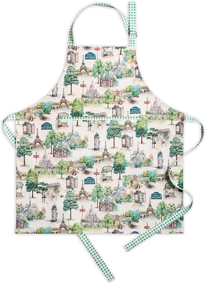 Maison d' Hermine 100% Cotton Apron for women with Pocket Kitchen Chef Apron for Men Cooking Mothers Day Gifts by MaisondHermine