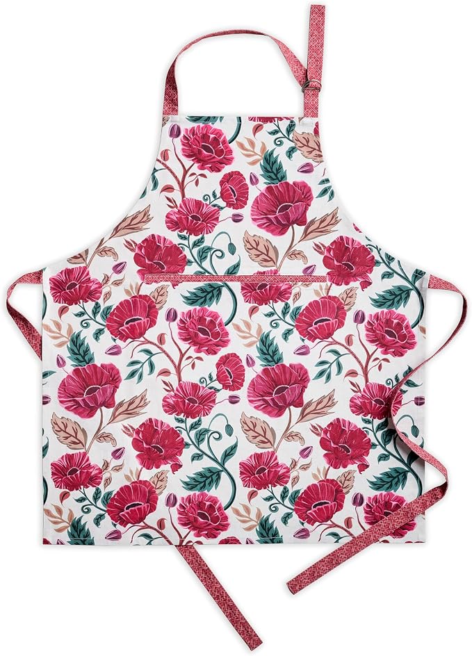 Maison d' Hermine 100% Cotton Apron for women with Pocket Kitchen Chef Apron for Men Cooking Mothers Day Gifts by MaisondHermine