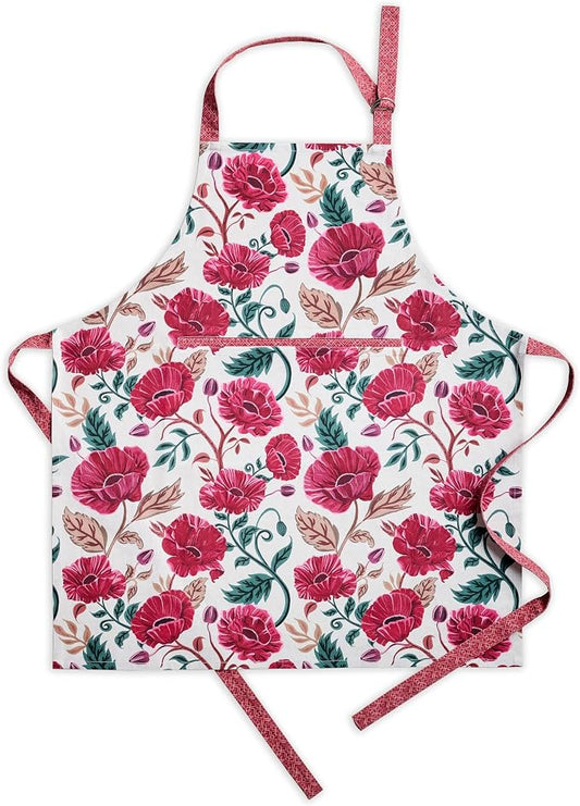 Maison d' Hermine 100% Cotton Apron for women with Pocket Kitchen Chef Apron for Men Cooking Mothers Day Gifts by MaisondHermine
