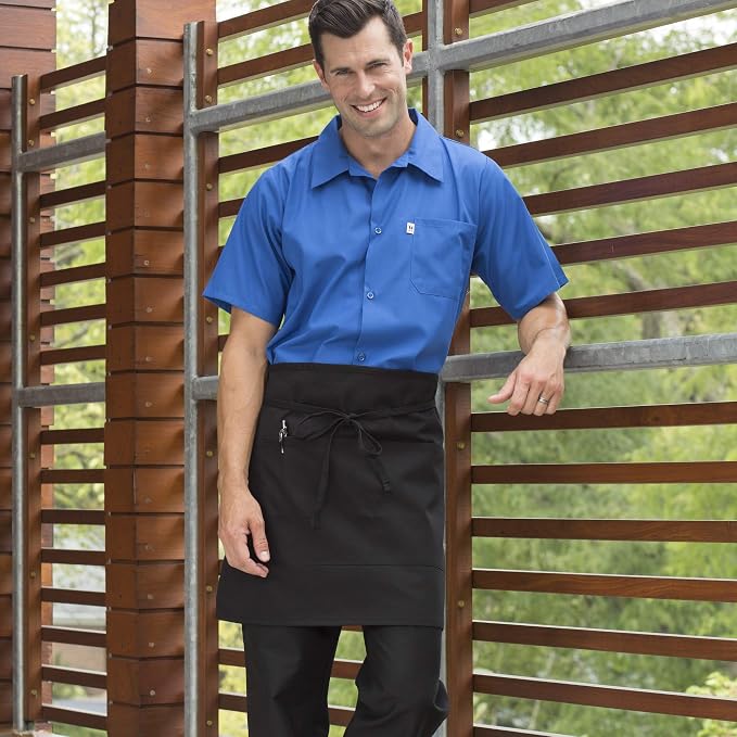 Uncommon Threads Unisex Half Waist Apron with Two Pockets - Image 3