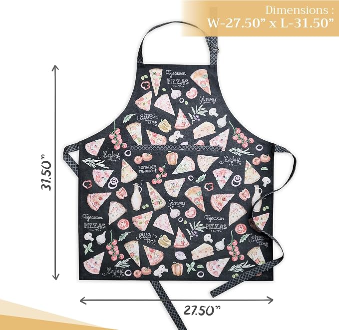 Maison d' Hermine 100% Cotton Apron for women with Pocket Kitchen Chef Apron for Men Cooking Mothers Day Gifts - Image 3