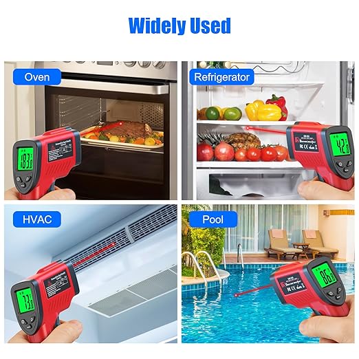 Infrared Thermometer (-58℉～1022℉(-50℃～550℃))