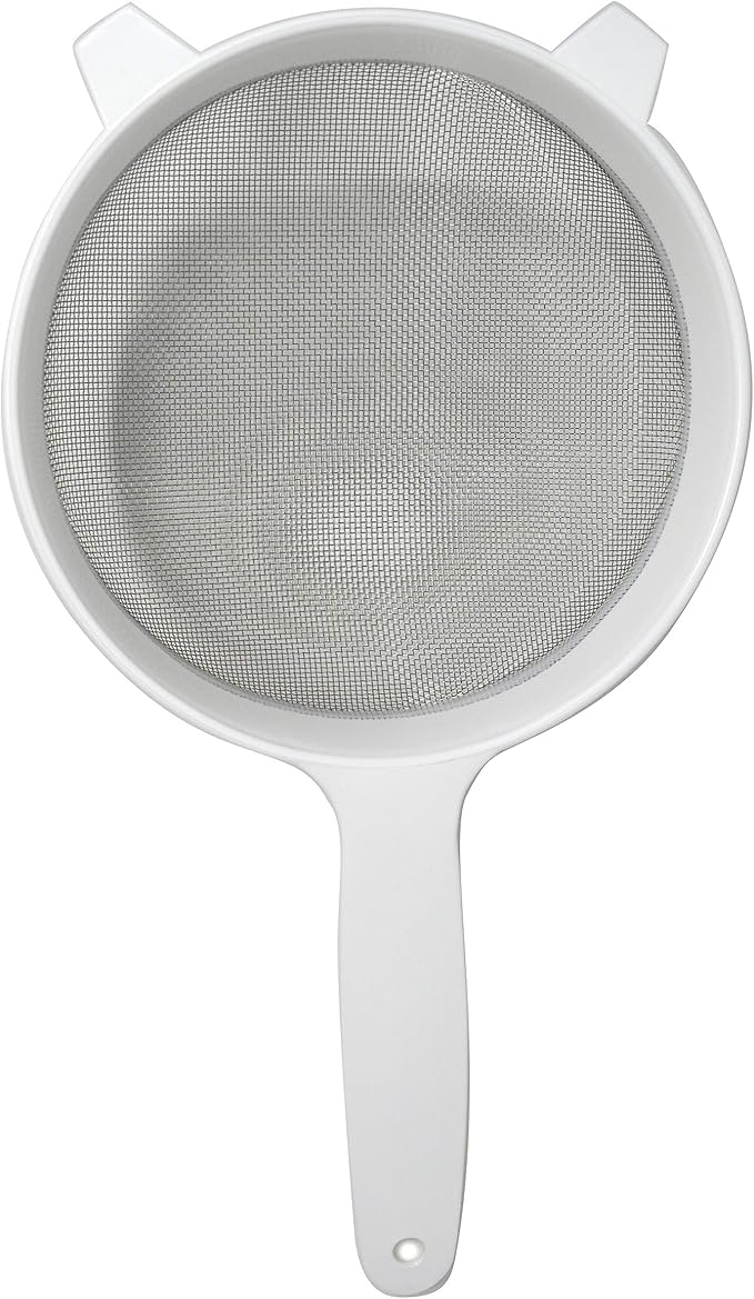 Norpro Stainless Steel Strainer, 8-1/2", 8.5", White