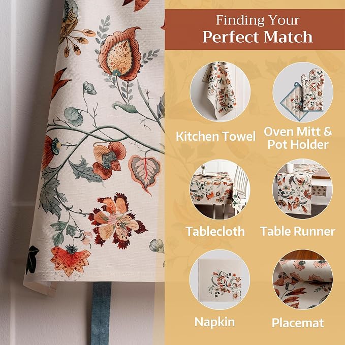 Maison d' Hermine 100% Cotton Apron for women with Pocket Kitchen Chef Apron for Men Cooking Mothers Day Gifts - Image 5