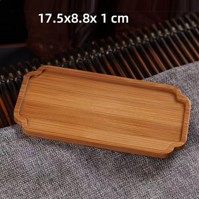 Bamboo soap Dispenser Tray, Bathroom Countertop Tray Kitchen T ray Bamboo T ray Sink T ray Dresser Jewelry Ring Dish, Comestic Holder Bathtub Organizer, Ideal for Jewelry, Cosmetics