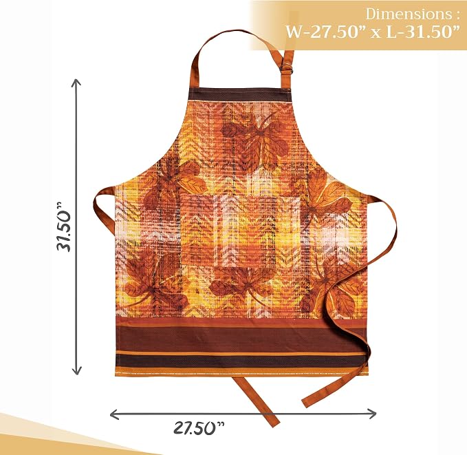 Maison d' Hermine 100% Cotton Apron for women with Pocket Kitchen Chef Apron for Men Cooking Mothers Day Gifts - Image 4