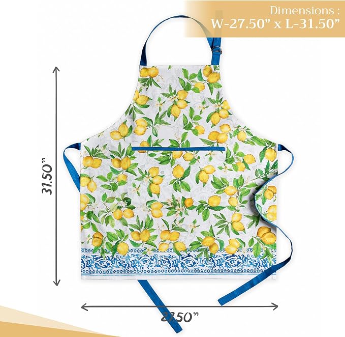 Maison d' Hermine 100% Cotton Apron for women with Pocket Kitchen Chef Apron for Men Cooking Mothers Day Gifts - Image 4
