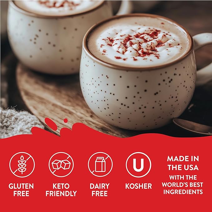 Jordan's Skinny Mixes Sugar Free Coffee Syrup, Peppermint Mocha Coffee Flavoring Syrup, Naturally Sweetened Zero Calorie Drink Mix, Lattes, Baking or Protein Shake, Dairy & Gluten Free, 12.7 Fl Oz