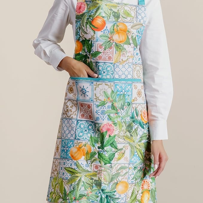 Maison d' Hermine 100% Cotton Apron for women with Pocket Kitchen Chef Apron for Men Cooking Mothers Day Gifts - Image 8