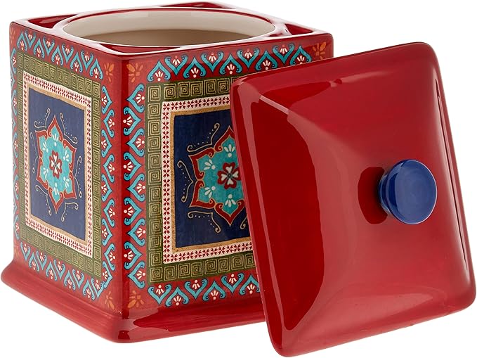 Certified International Monterrey 3 Piece Canister Set, Multicolor