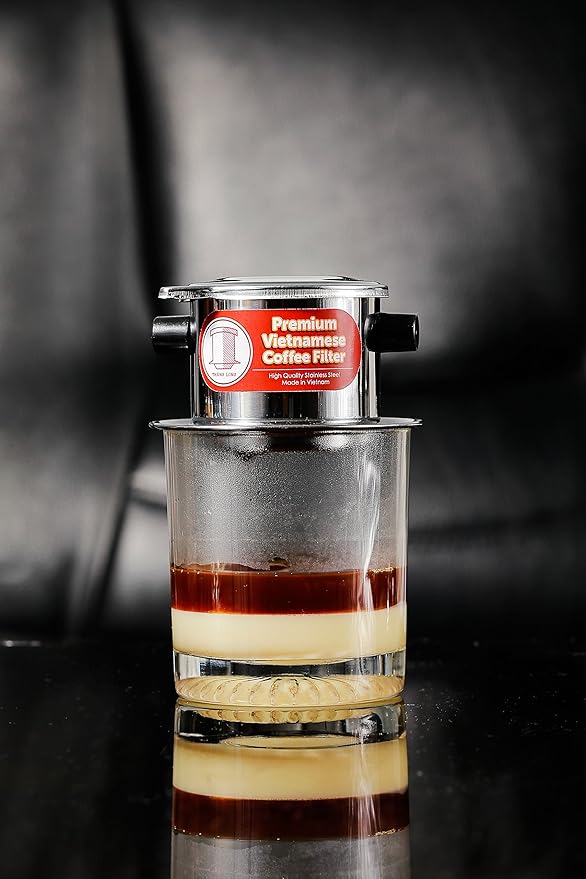 Vietnamese Traditional Coffee Phin Filter 4 Ounce (X-Small) 3 Pack