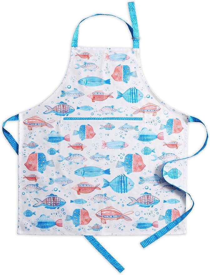 Maison d' Hermine 100% Cotton Apron for women with Pocket Kitchen Chef Apron for Men Cooking Mothers Day Gifts by MaisondHermine