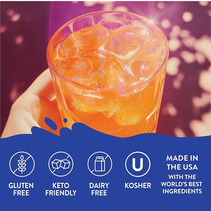 Jordan's Skinny Mixes Sugar Free Syrup, Orange Soda Flavor, Fruit Flavored Water Enhancer, Drink Mix for Iced Tea, Lemonade, Drinks, Low Calorie Water Flavoring, Dairy & Gluten Free Kosher, 25.4 Fl Oz - Image 5