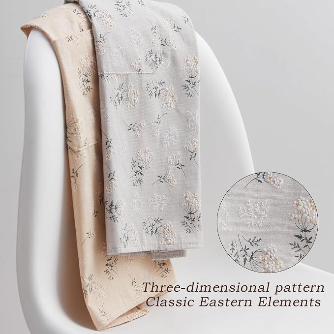 Japanese Kitchen Apron for Women & Men,Adjustable Chef Apron with Pocket,Unisex Apron for Home,BBQ,Garden - Image 3