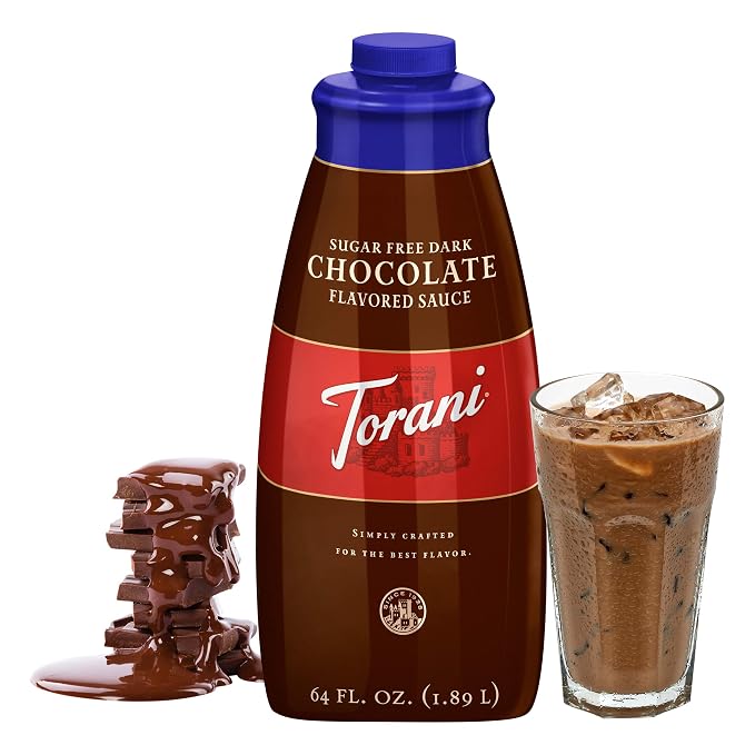SUGER FREE DARK CHOCOLATE SAUCE 64 OZ. - Image 3