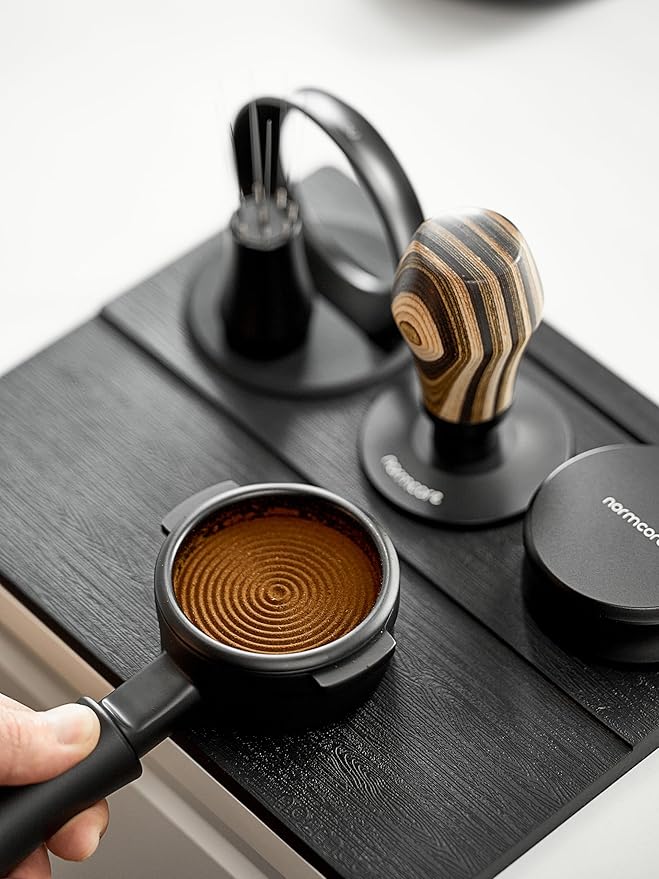Normcore Espresso Tamping Station, Espresso Tamping Mat, Coffee Tamper Mat, Espresso Accessories Tool for Baristas, Food Grade Non-Slip Silicone, 9.5 Inch x 7.5 Inch - Image 2