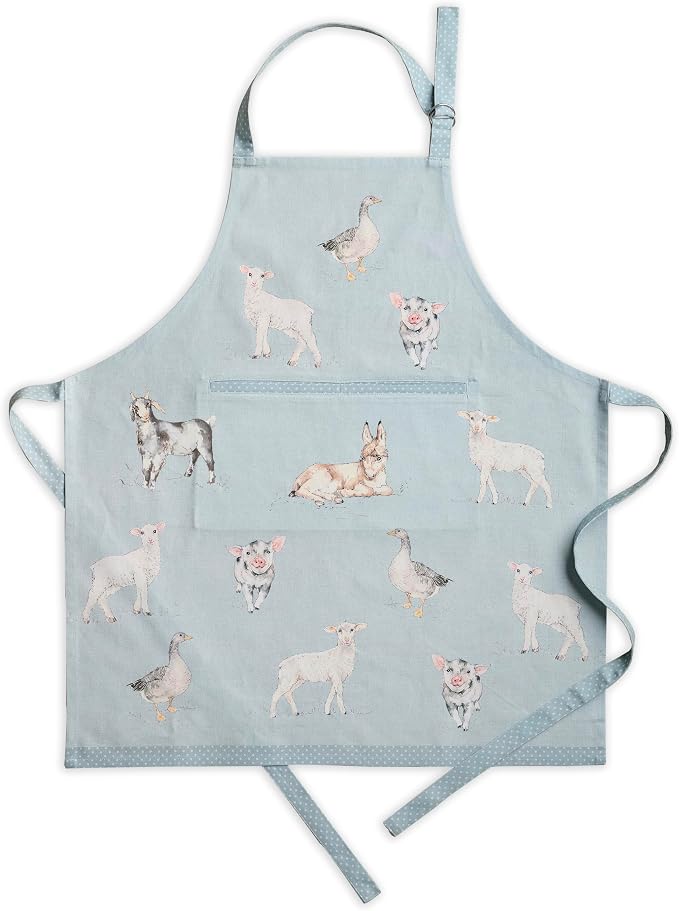 Maison d' Hermine 100% Cotton Apron for women with Pocket Kitchen Chef Apron for Men Cooking Mothers Day Gifts by MaisondHermine