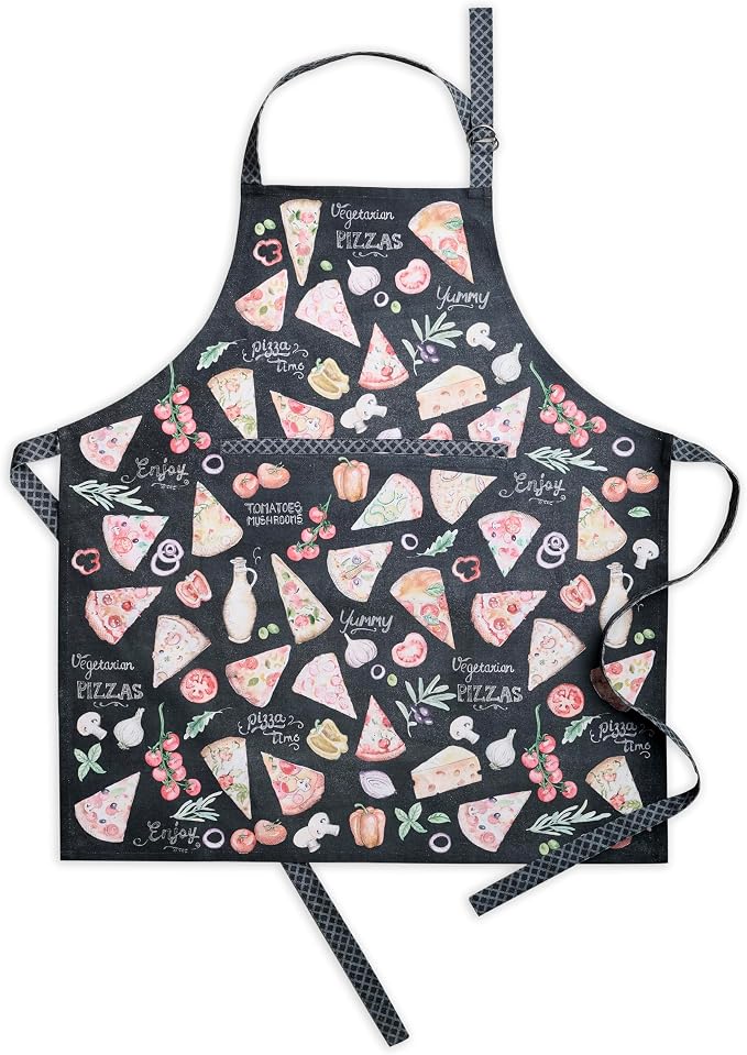 Maison d' Hermine 100% Cotton Apron for women with Pocket Kitchen Chef Apron for Men Cooking Mothers Day Gifts by MaisondHermine