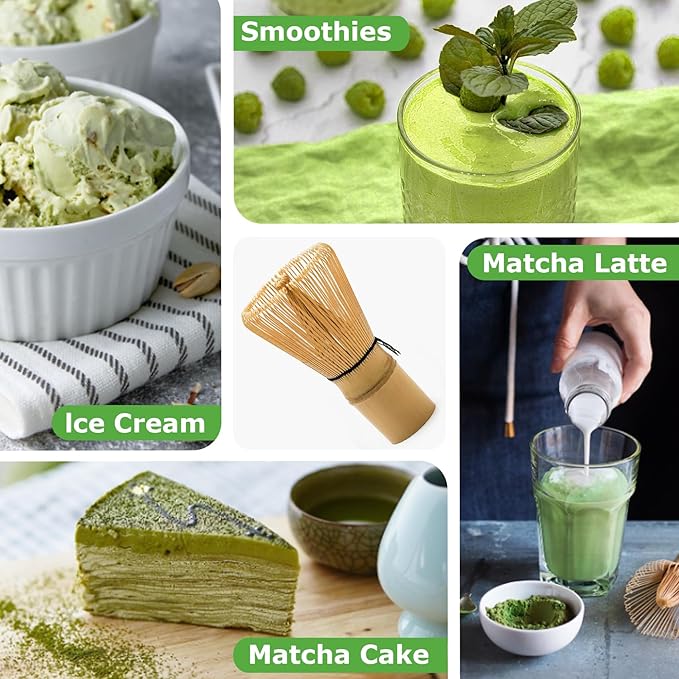 Matcha Whisk Bamboo Whisks Traditional Chasen Wisk for Japanese Tea Ceremony