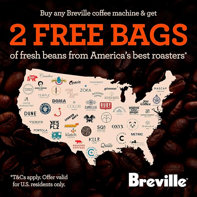 Breville Barista Touch Espresso Machine BES880BTR, Black Truffle
