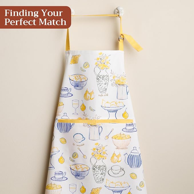 Maison d' Hermine 100% Cotton Apron for women with Pocket Kitchen Chef Apron for Men Cooking Mothers Day Gifts - Image 4