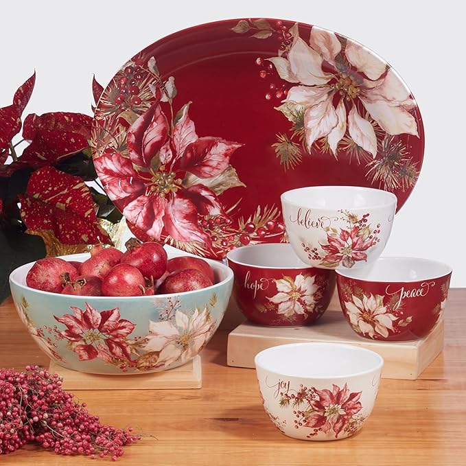 Certified International Winters Joy Teapot 40 oz.