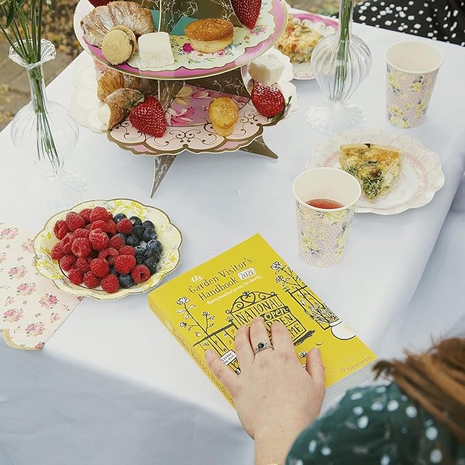 Talking Tables Tea Party Vintage Floral Paper Cups | Truly Scrumptious | Also Great For Birthday Party, Baby Shower, Wedding And Anniversary | Paper, 12 Pack
