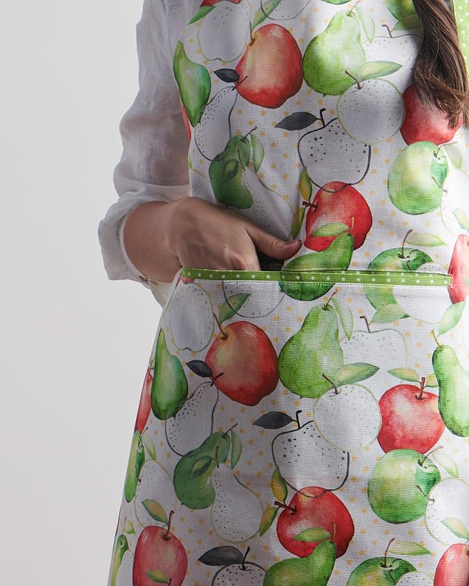 Maison d' Hermine 100% Cotton Apron for women with Pocket Kitchen Chef Apron for Men Cooking Mothers Day Gifts - Image 9