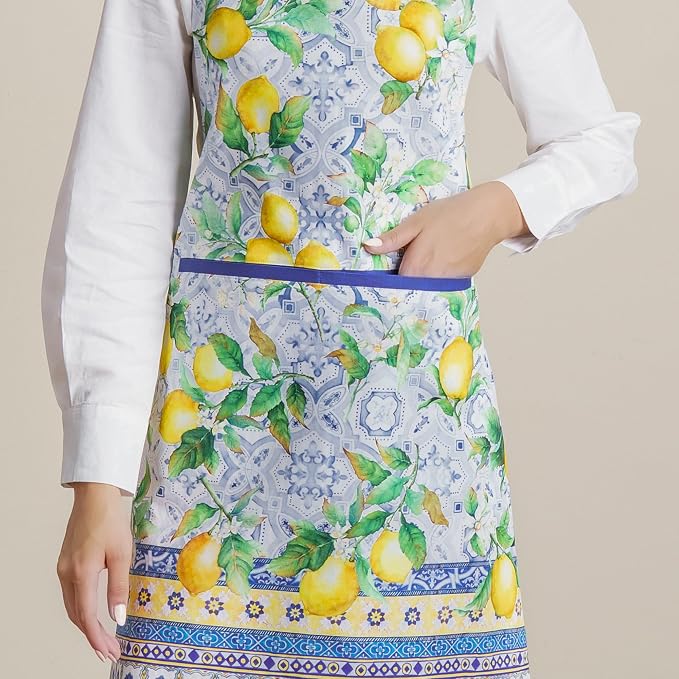 Maison d' Hermine 100% Cotton Apron for women with Pocket Kitchen Chef Apron for Men Cooking Mothers Day Gifts - Image 8
