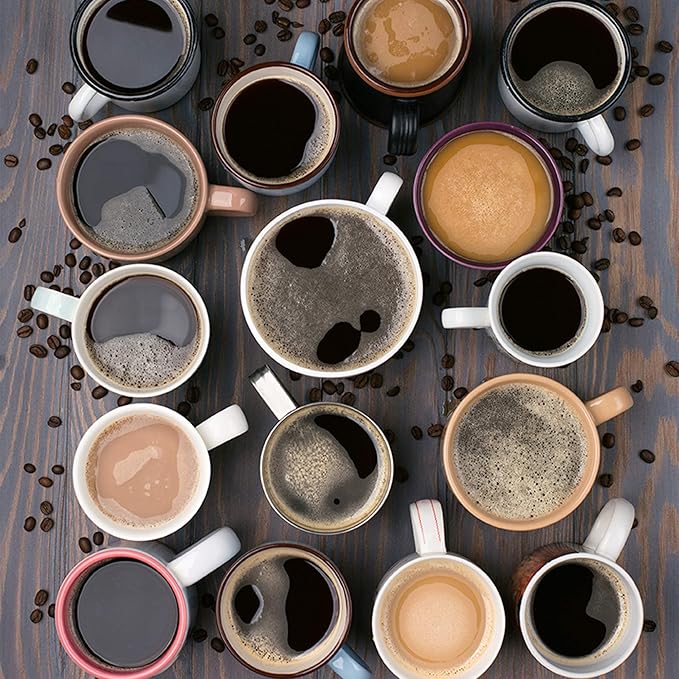 Flavored Decaf Coffee Pods Variety Package,Great Mix of Decaffeinated Coffee Pods Compatible with all Keurig K Cups Brewers,Bulk Pack,(Pack of 80)