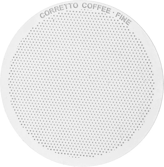 1 Fine Reusable Metal Filter for use in AeroPress Coffee Maker | Upgrade from Paper Filters | Aero press Compatible Accessories