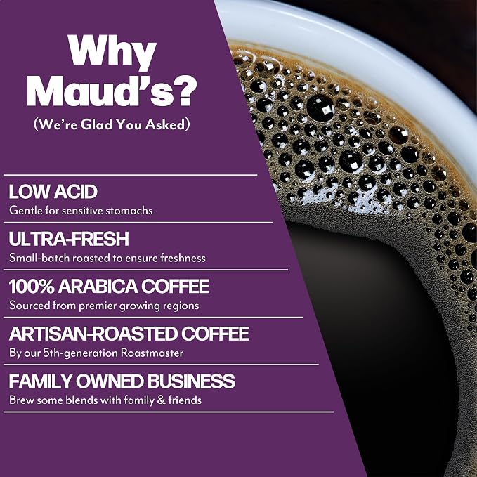 Maud's Blueberry, Cherry & Raspberry Chocolate Flavored Pods Bundle, 54 ct, Medium Roast Flavored Coffee in Single Serve Pods – 100% Arabica Coffee, Compatible with Keurig K Cups Maker - Image 4